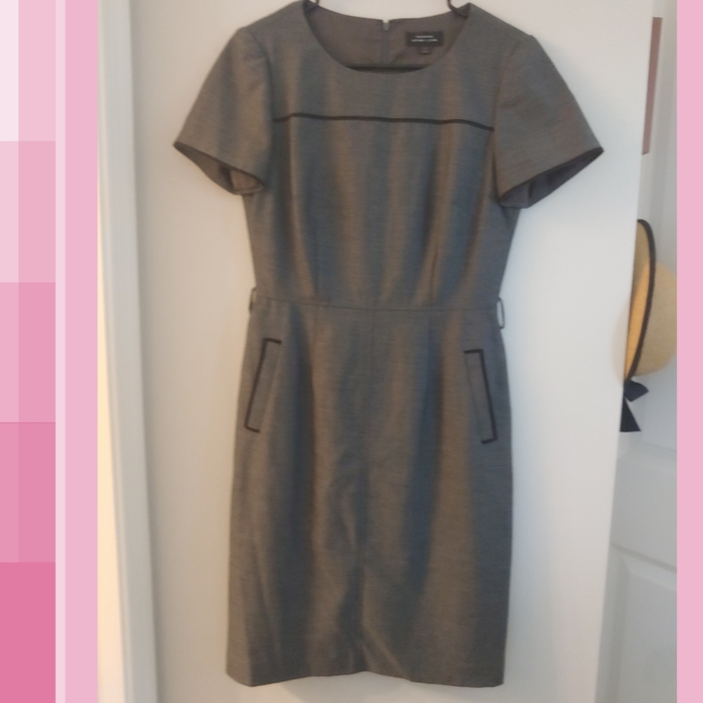 Tahari Dress Gray